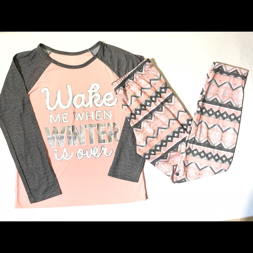 JUSTICE - 2pc PAJAMAS! NWOT